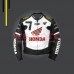 Men's Multicolor Honda Biker Jacket- New Genuine Leather Motorcycle Pads Jacket